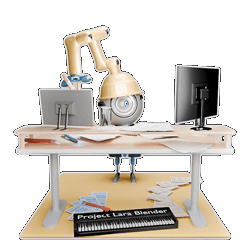 Animated 3D Environment Scene Banner